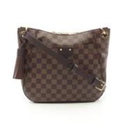 Louis Vuitton Vintage Pre-owned Canvas axelremsvskor Brown, Dam