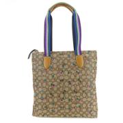 Coach Pre-owned Pre-owned Canvas axelremsvskor Beige, Dam