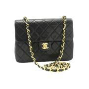 Chanel Vintage Pre-owned Laeder chanel-vskor Black, Dam