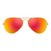 Ray-Ban Aviator Flash Polariserade Solglasögon Orange, Herr