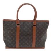 Louis Vuitton Vintage Pre-owned Canvas totevskor Brown, Dam