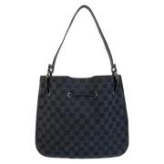 Gucci Vintage Pre-owned Canvas gucci-vskor Black, Dam