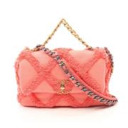 Chanel Vintage Pre-owned Canvas chanel-vskor Pink, Dam