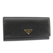 Prada Vintage Pre-owned Laeder plnbcker Black, Dam