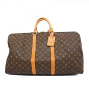 Louis Vuitton Vintage Pre-owned Tyg handvskor Brown, Dam