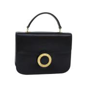 Celine Vintage Pre-owned Laeder handvskor Black, Dam