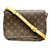 Louis Vuitton Vintage Pre-owned Canvas louis-vuitton-vskor Brown, Dam