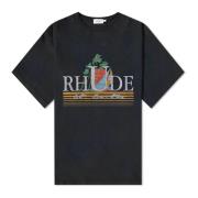 Rhude Tropics Tee 'Black' Black, Herr