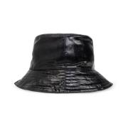 Gucci Monogram Bucket Hat Svart Logo Black, Dam