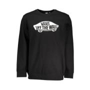 Vans Enkel svart bomullsweatshirt med logotyptryck Black, Herr