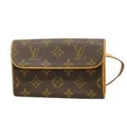 Louis Vuitton Vintage Pre-owned Canvas louis-vuitton-vskor Brown, Dam