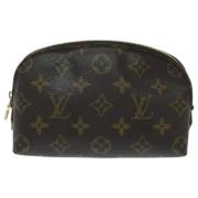 Louis Vuitton Vintage Pre-owned Canvas kuvertvskor Brown, Dam