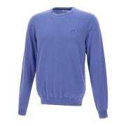 Sun68 Herr Snygga Sweaters Kollektion Purple, Herr