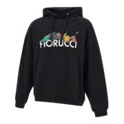 Fiorucci Svarta Tröjor för en Stilfull Look Black, Herr