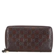 Gucci Vintage Pre-owned Laeder plnbcker Brown, Dam