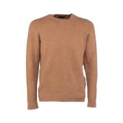 Roberto Collina Round-neck Knitwear Brown, Herr