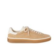 Loro Piana Kummel Tennis Walk Sneaker Karamell Cup Beige, Dam