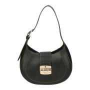 Furla Svart Club 2 Hobo Väska Black, Dam