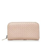 Bottega Veneta Vintage Pre-owned Laeder plnbcker Beige, Dam