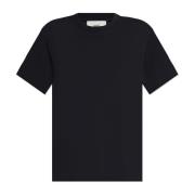 Ami Paris T-shirt med präglad logotyp Black, Dam