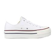 Victoria Platform Sneakers White, Dam