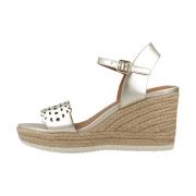 Geox Stiliga Wedges med Ponza Design Yellow, Dam