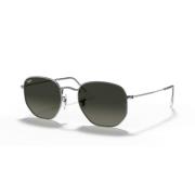 Ray-Ban Hexagonal Solglasögon Evolution Modell Guld Gray, Unisex