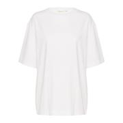 Cream Snow White Crokina Tee Top White, Dam