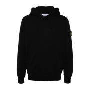 Stone Island Svarta Tröjor för Män Black, Herr