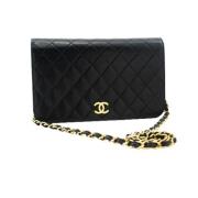 Chanel Vintage Pre-owned Laeder chanel-vskor Black, Dam