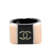 Chanel Vintage Pre-owned Plast chanel-smycken Black, Dam