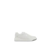 Valentino Garavani Studded Läder Sneakers med präglad detalj White, He...