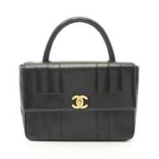 Chanel Vintage Pre-owned Laeder chanel-vskor Black, Dam