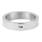 Le Gramme Bandring Tillverkad i Frankrike 7g Gray, Unisex