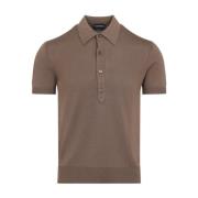 Tom Ford Lyxig Nude & Neutrals T-shirt Brown, Herr