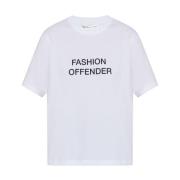 Victoria Beckham Stiliga T-shirts och Polos White, Dam