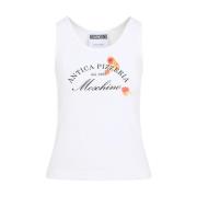 Moschino Vit T-shirt för kvinnor White, Dam