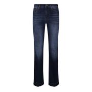 7 For All Mankind Slim Fit Jeans Blue, Dam