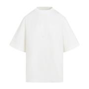 Jil Sander Vit T-shirt för kvinnor White, Dam