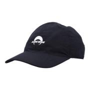 Marine Serre Måne Broderad Baseballkeps Black, Unisex