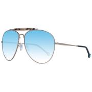 Tommy Hilfiger Silver Dam Aviator Solglasögon Gray, Dam