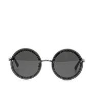 Chanel Vintage Pre-owned Plast solglasgon Black, Dam