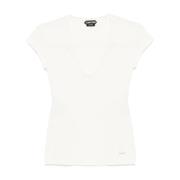 Tom Ford Vita T-shirts och Polos White, Dam