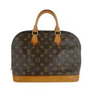 Louis Vuitton Vintage Pre-owned Canvas handvskor Brown, Dam