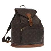 Louis Vuitton Vintage Pre-owned Canvas ryggsckar Brown, Dam