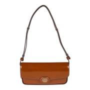 Tory Burch Spazzolato Axelväska Brown, Dam