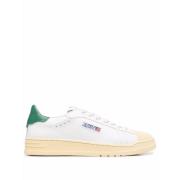 Autry Broderad Logotyp Låg-Top Sneakers White, Herr