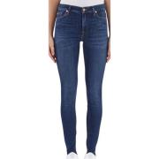 7 For All Mankind Lyxiga Skinny Jeans Blue, Dam