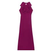 Ines De La Fressange Paris Victorine Dress Purple, Dam