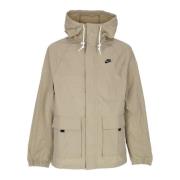 Nike Justerbar Windbreaker Jacka Khaki/Svart Green, Herr